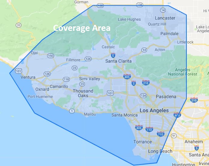 Coverage Area Map So Cal Home Services-2